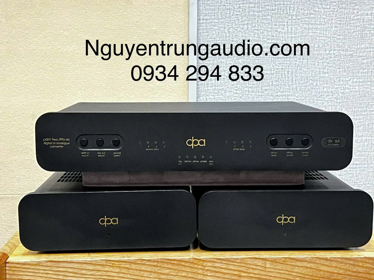 Deltec DPA DX64 DAC Hi-End Vintage Anh Quốc